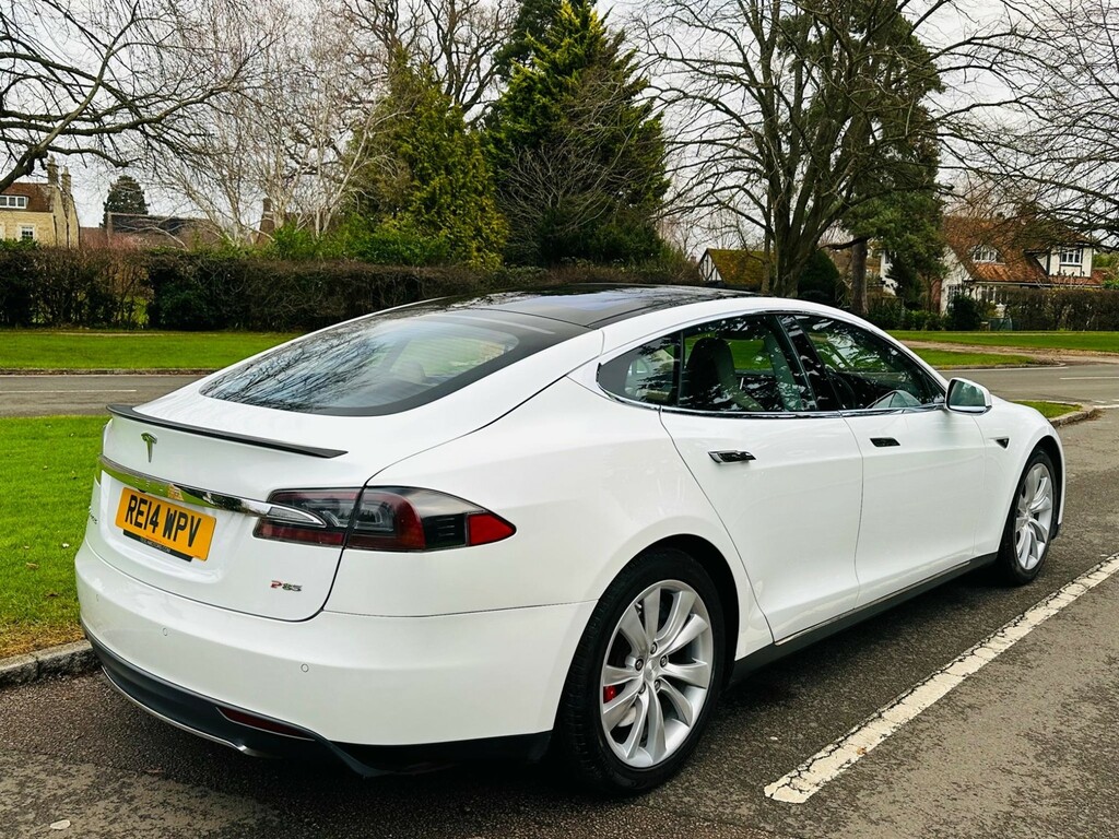 Tesla Model S 85 Auto 5dr White #4