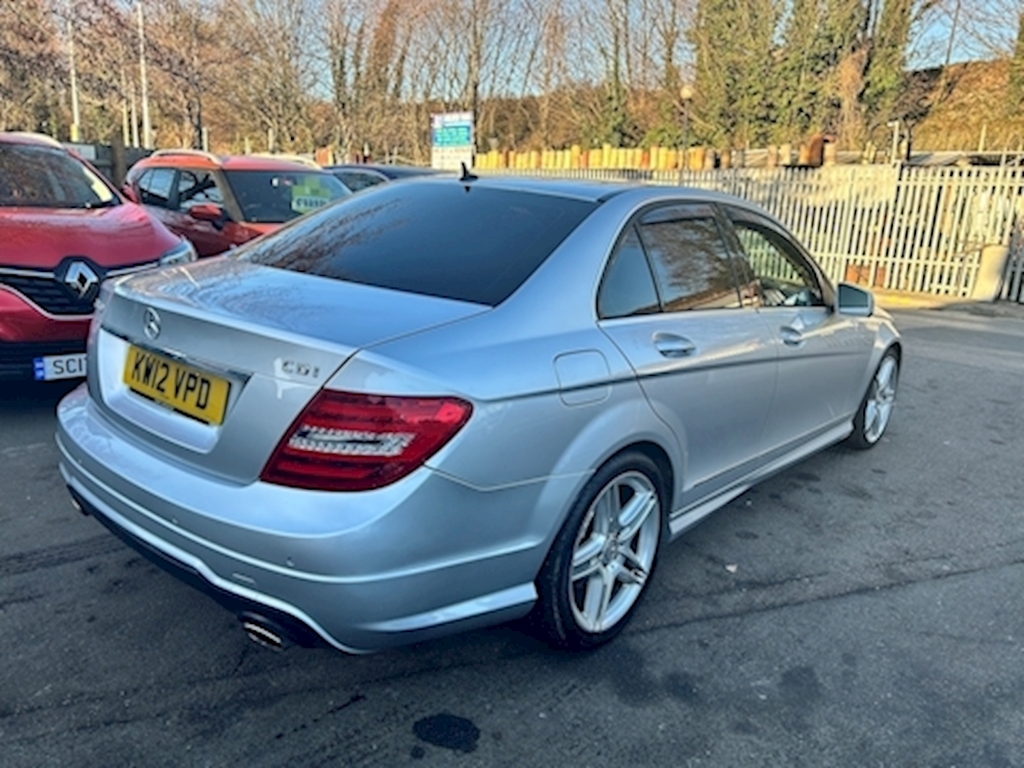 Mercedes-Benz C Class C350 Cdi V6 Blueefficiency Amg Sport Silver #6