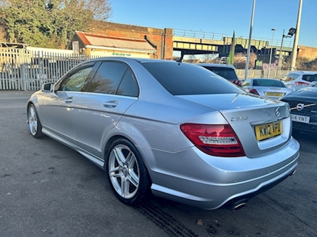 Mercedes-Benz C Class C350 Cdi V6 Blueefficiency Amg Sport Silver #4
