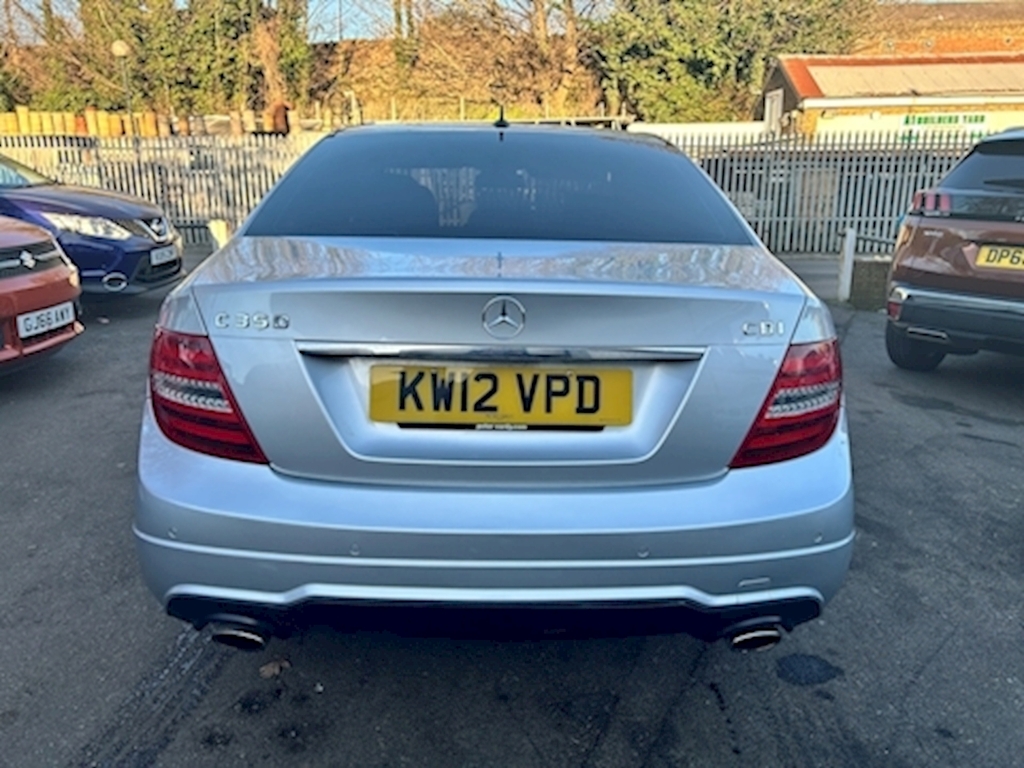 Mercedes-Benz C Class C350 Cdi V6 Blueefficiency Amg Sport Silver #5