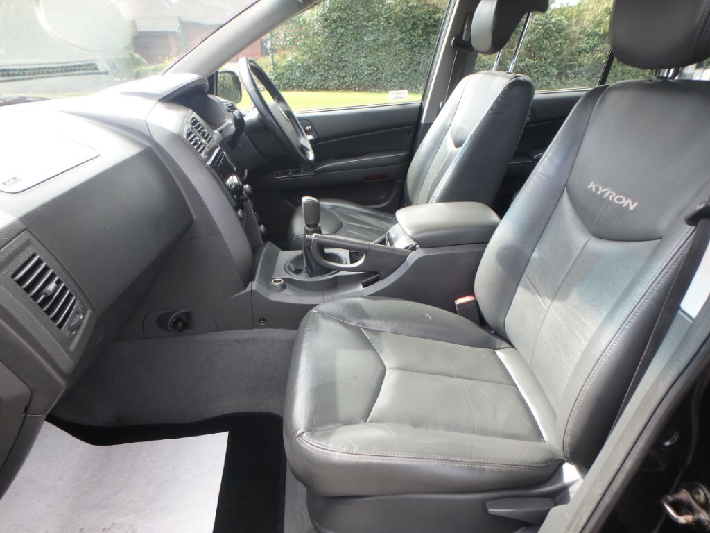 SsangYong Kyron 2.0Td Se Station Wagon Black #12