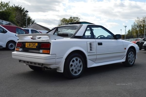 Toyota MR2 T Bar Sports White #5