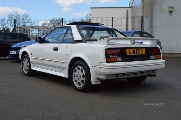 Toyota MR2 T Bar Sports White #8