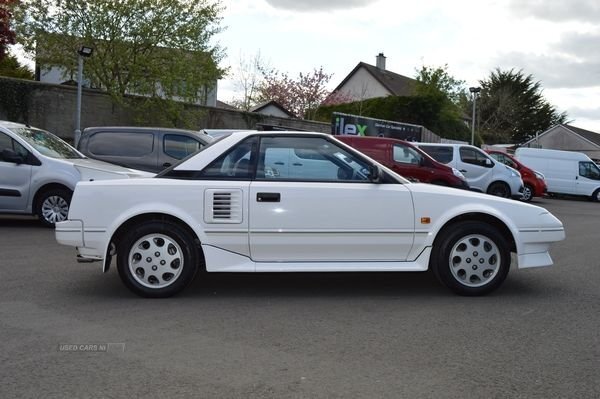 Toyota MR2 T Bar Sports White #4