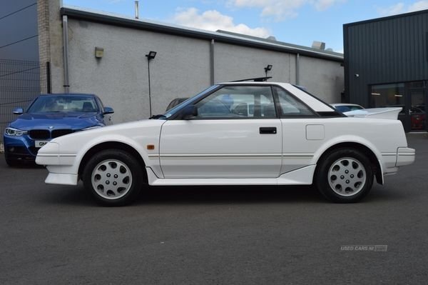 Toyota MR2 T Bar Sports White #9