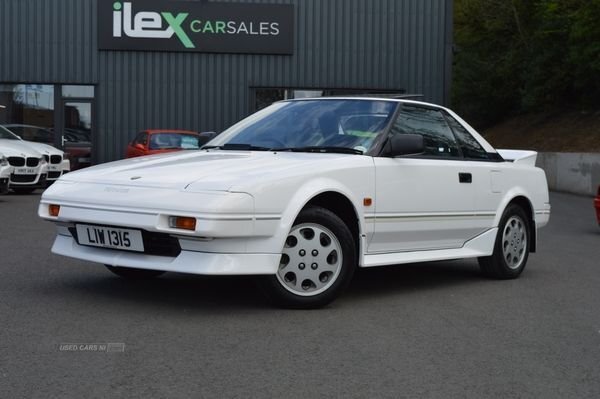 Toyota MR2 T Bar Sports White #3