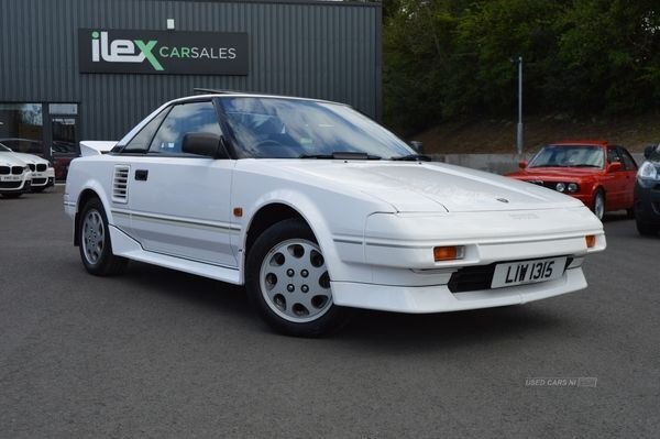 Toyota MR2 T Bar Sports White #1