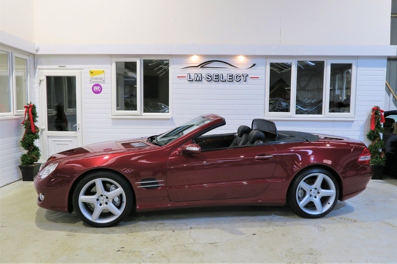 Mercedes-Benz SL Class Sl 500 385 Red